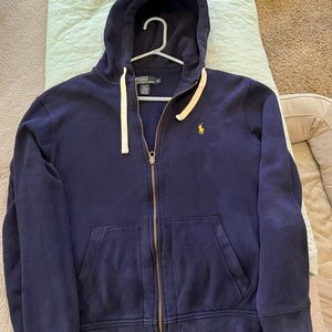 Polo by Ralph Lauren navy blue zip up